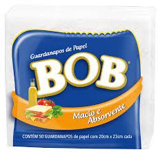 GUARDANAPO BOB 20CM X 23CM 50UND