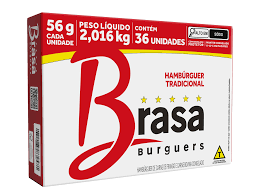 HAMBURGUER TRADC BRASA BURGUERS 36X56G