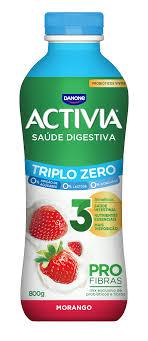 IOGURTE DANONE ACTIVIA MORANGO 800GR ZERO
