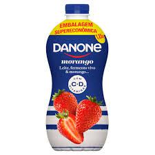 IOGURTE DANONE MORANGO 1,250G GARRAFÃO