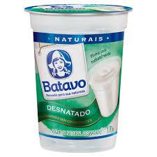 IOGURTE NATURAL DESNATADO BATAVO 170G