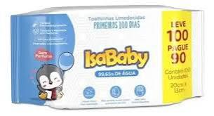 ISABABY TOALHA UMEDECIDA L100 P90UN