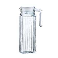 JARRA DE VIDRO 1 LITRO C/ TAMPA