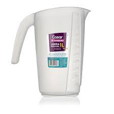 JARRA MEDIDORA PLASTICO SANREMO 1L