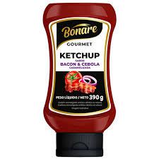 KETCHUP GOURMET BONARE BACON CEBOLA CARAMELIZADA 390G