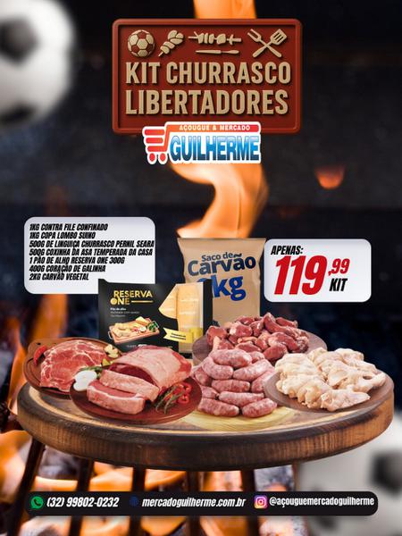 KIT CHURRASCO FINAL LIBERTADORES