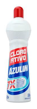 KIT CLORO ATIVO AZULIM 8X3X500ML