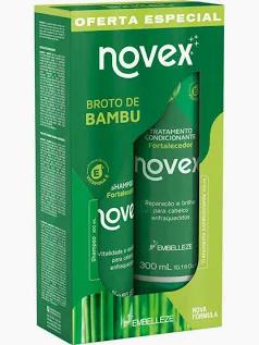 KIT NOVEX BROTO DE BAMBU SH+COND 300ML