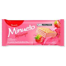 KN WAFER MINUETO MORANGO 81G