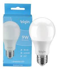 LAMPADA ELGIN LED 9W BIVOLT 6.5K