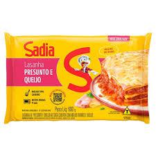 LASANHA SADIA PRESUNTO QUEIJO SUGO 600G