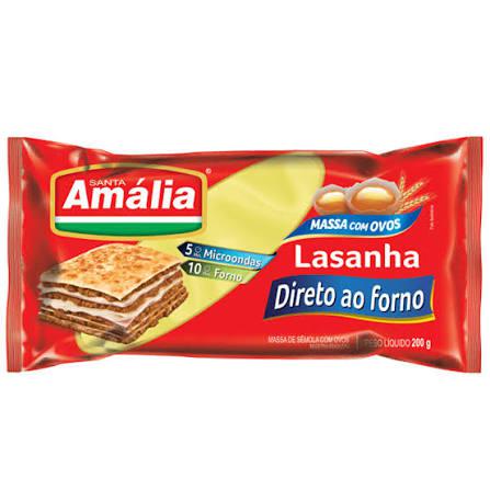 LASANHA SANTA AMALIA OVOS 200G