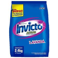 LAVA ROUPAS INVICTO 2,4KG LAVANDA