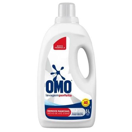 LAVA-ROUPAS OMO LIQ LAVAGEM PERFEITA 3L