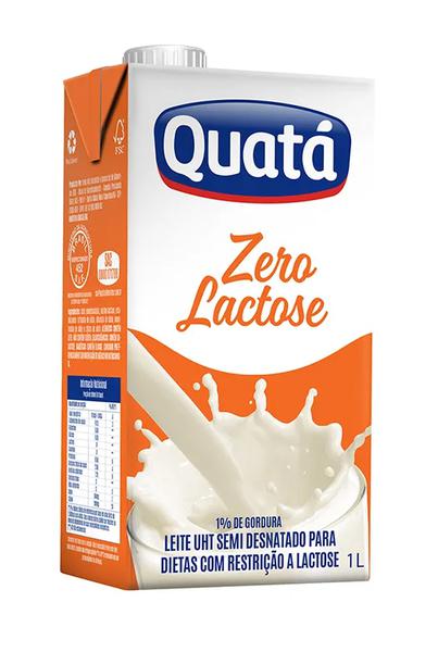 LEITE QUATA ZERO LACTOSE SEMIDESNATADO