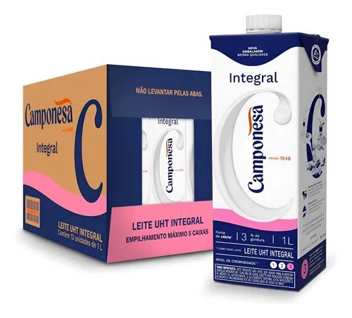 LEITE UHT INT CAMPONESA 1L C/12