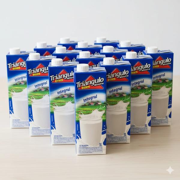 LEITE UHT INTEGRAL 1L TRIANGULO C/12