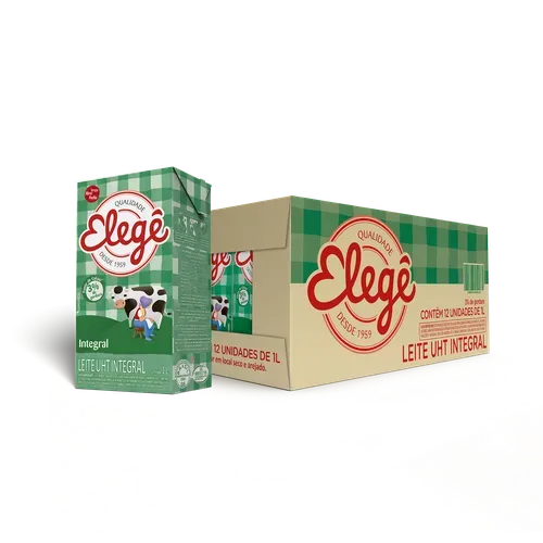 Leite UHT Integral Elegê 1L C/12