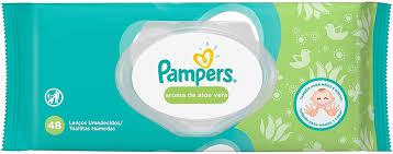 LENÇO UMED PAMPERS 48UN ALOE VERA TOALHINHAS