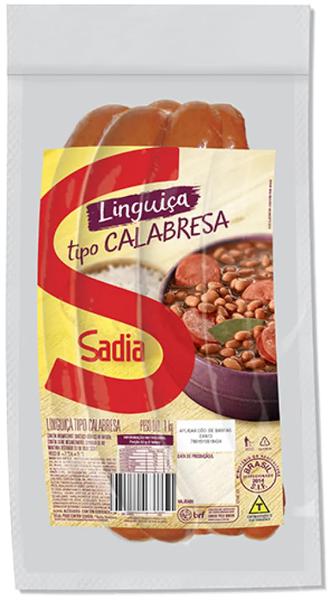 LINGUIÇA CALABRESA DEFUMADA SADIA 1KG