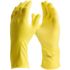 LUVA LATEX LIMPEZA AMARELA TAM -9G