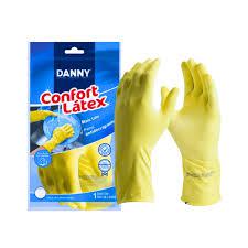 LUVA LATEX LIMPEZA M DANNY