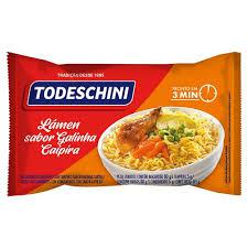 MACARRÃO INSTANTÂNEO TODESCHINI 85G GALINHA CAIPIR