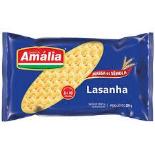 MACARRÃO LASANHA SANTA AMALIA SÊMOLA 500GR