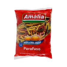 MACARRÃO OVOS SANTA AMÁLIA 500G TETRACOLOR PARAFUS
