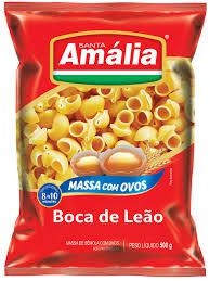MACARRÃO SANTA AMÁLIA 500GR C/ OVOS BOCA DE LEÃO