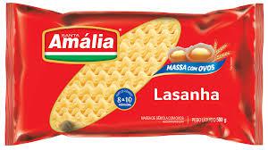 MACARRÃO SANTA AMÁLIA C/ OVOS LASANHA 500GR