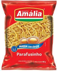 MACARRÃO SANTA AMÁLIA PARAFUSINHO C/OVOS 500GR