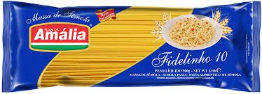 MACARRAO 500GR FIDELINHO10 SANTA AMALIA