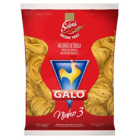 MACARRAO DE SEMOLA GALO NINHO3 500G