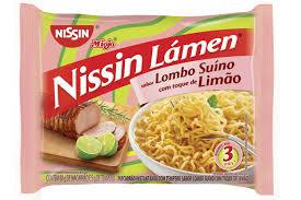 MACARRAO INST. NISSIN LAMEN LOMBO SUINO/LIMAO 80GR