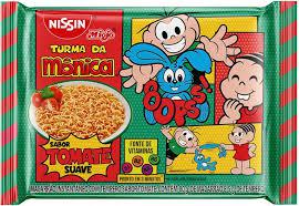 MACARRAO INST. TURMA DA MONICA TOMATE 85GR