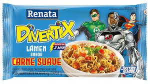 MACARRAO INSTANTANEO RENATA DIVERTIX CARNE 85G