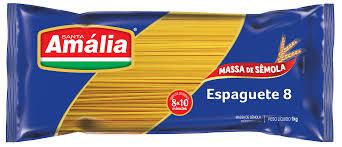 MACARRAO SANTA AMALIA ESPAGUETE 1KG SEMOLA
