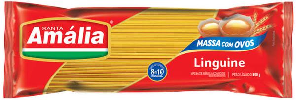 MACARRAO SANTA AMALIA OVOS LINGUINE 500G