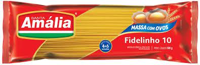MACARRAO SANTA AMALIA OVOS Nº 10 FIDELINHO 500GR