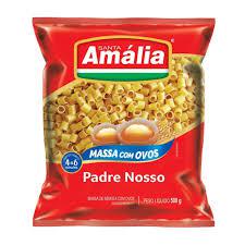 MACARRAO SANTA AMALIA OVOS PADRE NOSSO 500GR