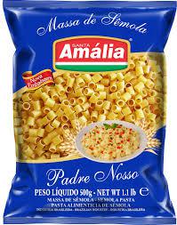 MACARRAO SANTA AMALIA PADRE NOSSO 500GR SEMOLA