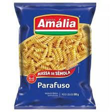 MACARRAO SANTA AMALIA PARAFUSO 500GR SEMOLA