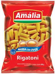 MACARRAO SANTA AMALIA RIGATONI COM OVOS 500G