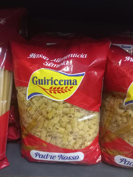MACARRAO SEMOLA GUIRICEMA PADRE NOSSO 500GR