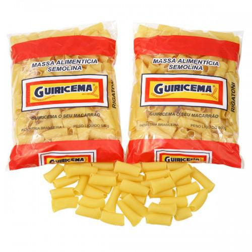 MACARRAO SEMOLA GUIRICEMA RAGATONI 500GR