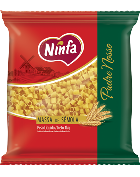 MACARRAO SEMOLA NINFA 500GR PADRE NOSSO