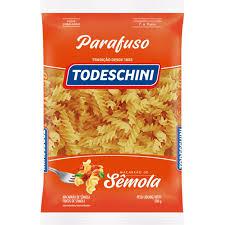 MACARRAO TODESCHINI SEMOLA PARAFUSO 500GR