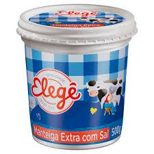 MANTEIGA COM SAL POTE 500G ELEGE