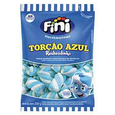 MARSHMALLOW FINI 200G RECHEADO TORÇÃO AZUL